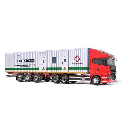 13.5m x 2.98m x 2.98m移動式Rt PCRの実験室の容器の部屋