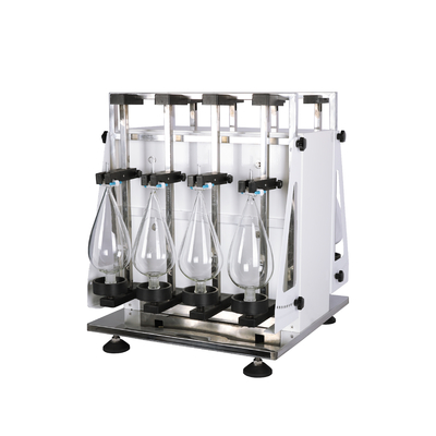 化学液体の縦のシェーカー機械、8pcs X 1000ml Separatoryの漏斗のシェーカー